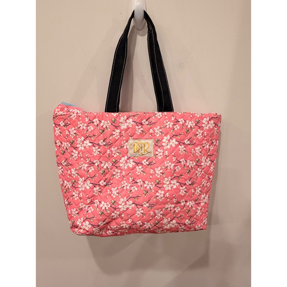 Scout Plus 1 Tote Bag Capital Swoon Pink Cherry Blossom Quilted Travel Bag NEW